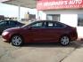 2015 Red /Graphite Grey Chrysler 200 Limited (1C3CCCAB7FN) with an L4, 2.4L engine, Automatic transmission, located at 220 West South St., Hastings, NE, 68901, (402) 461-3161, 0.000000, 0.000000 - 4 Cyl. Sunroof, Alloy Wheels, Back-up Camera, 48,xxx Miles - Photo#1